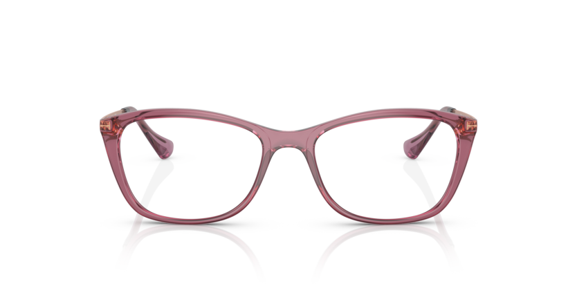 VOGUE PLASTIC TRANSPARENT PURPLE BUTTERFLY FULL FRAME