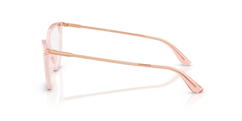 VOGUE PLASTIC TRANSPARENT PINK CATEYE FULL FRAME