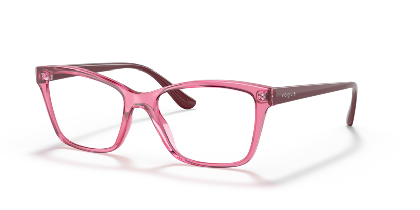 VOGUE PLASTIC SQUARE ANTIQUE PINK FULL FRAME