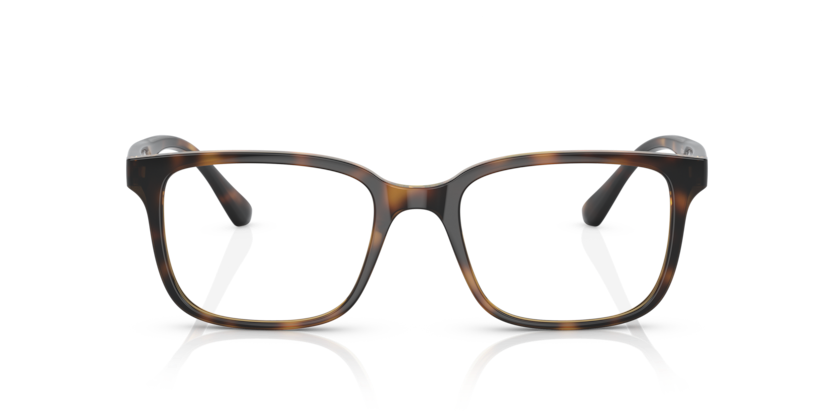 VOGUE PLASTIC DARK HAVANA SQUARE FULL FRAME