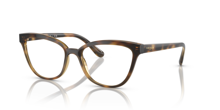 VOGUE PLASTIC HAVANA CATEYE FULL FRAME