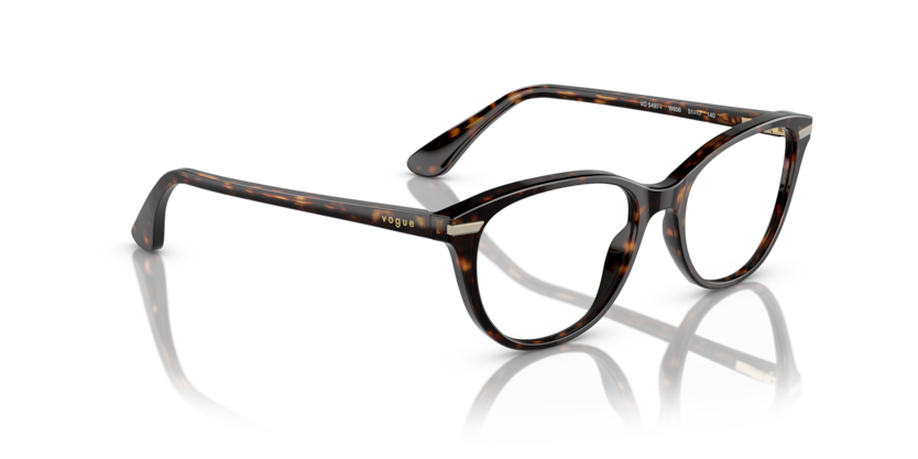 VOGUE PLASTIC CATEYE HAVANA FULL FRAME