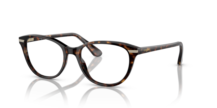 VOGUE PLASTIC CATEYE HAVANA FULL FRAME