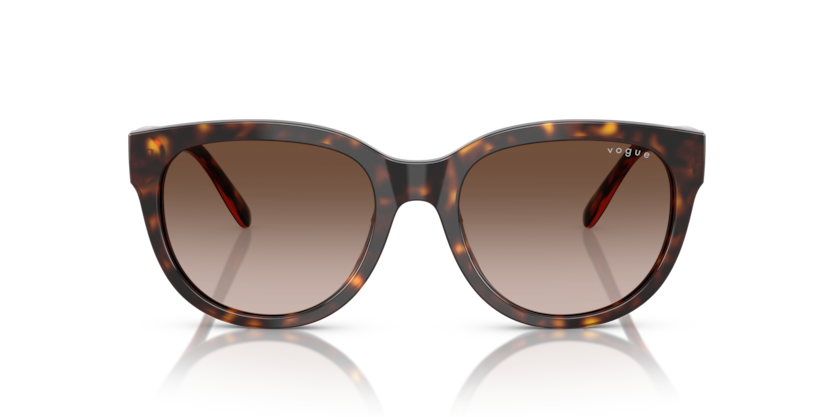 VOGUE PLASTIC DARK HAVNA CATEYE FULL SUNGLASS