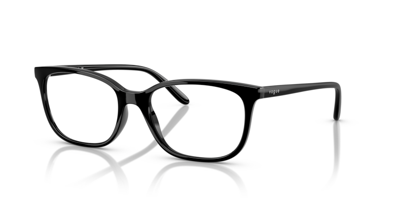 VOGUE PLASTIC SQUARE BLACK FULL FRAME