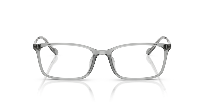 VOGUE PLASTIC TRANSPARENT GRY RECTANGLE FULL FRAME