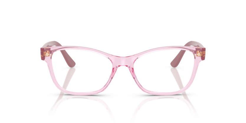 VOGUE PLASTIC SQUARE TRANSPARENT VIOLET FULL FRAME