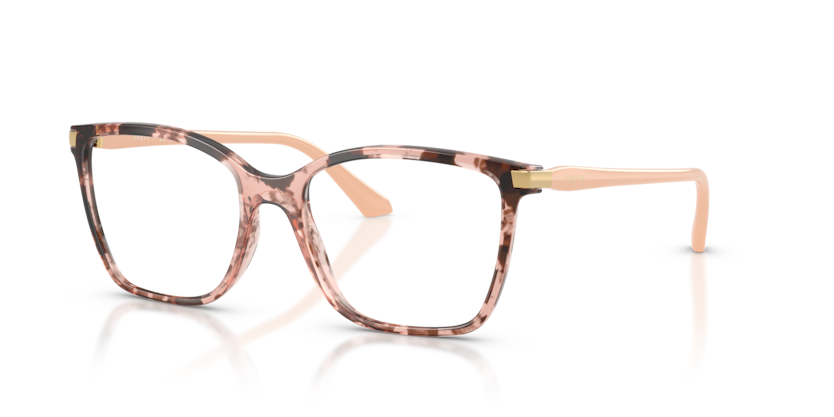 VOGUE PLASTIC ROSSE HAVANA SQUARE FULL FRAME