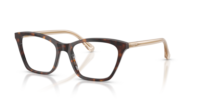 VOGUE PLASTIC HAVANA BUTTERFLY FULL FRAME