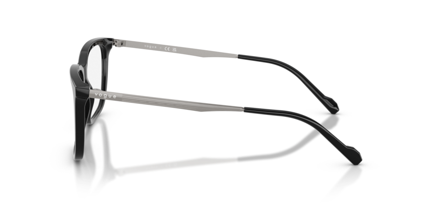 VOGUE PLASTIC SQUARE BLACK FULL FRAME