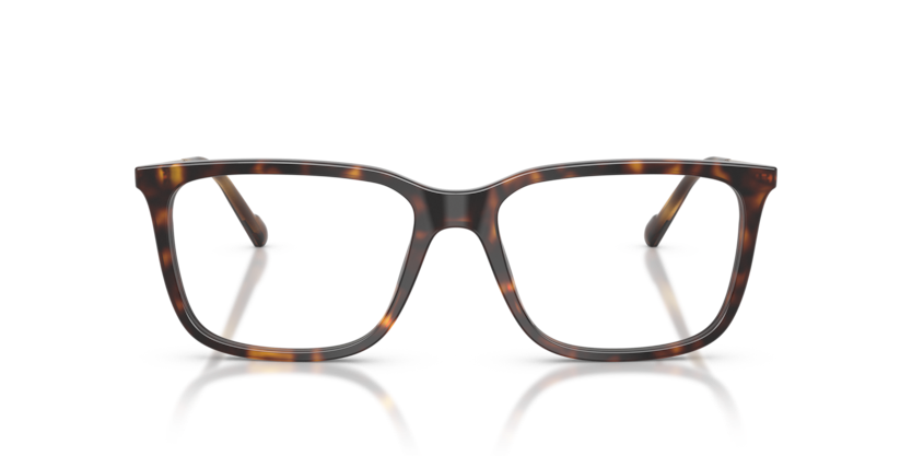 VOGUE PLASTIC SQUARE DARK HAVANA FULL FRAME