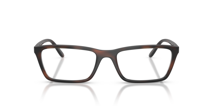 VOGUE PLASTIC BROWN HAVANA SQUARE FULL FRAME