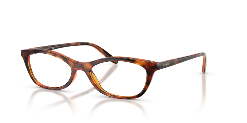 VOGUE PLASTIC CATEYE DARK HAVANA FULL FRAME