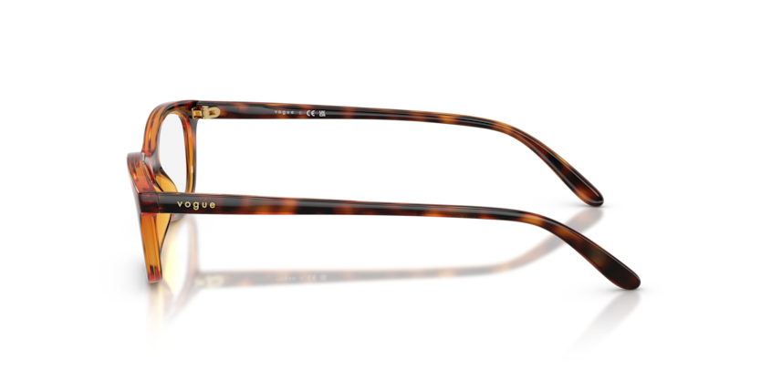 VOGUE PLASTIC CATEYE DARK HAVANA FULL FRAME