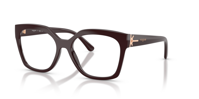 VOGUE PLASTIC CATEYE BORDEAUX FULL FRAME
