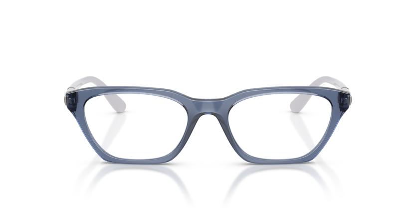 VOGUE PLASTIC TRANSPARENT BLUE CATEYE FULL FRAME