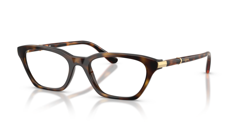 VOGUE PLASTIC HAVANA CATEYE FULL FRAME