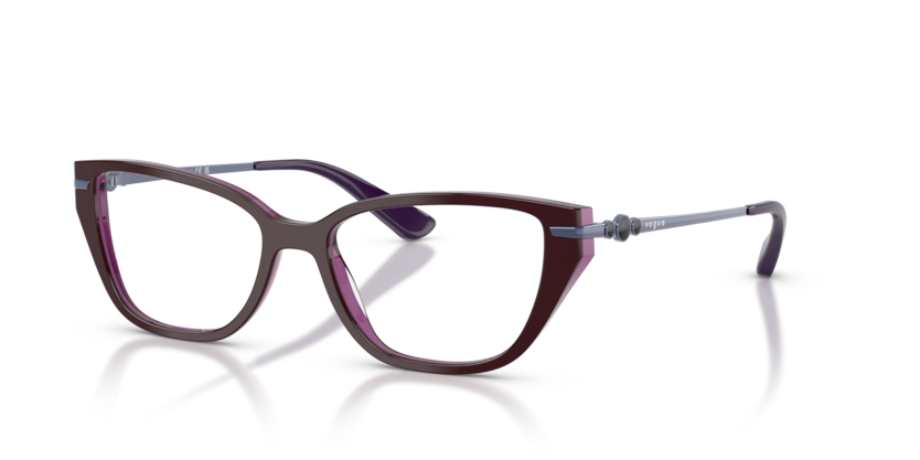 VOGUE PLASTIC VIOLET CATEYE FULL FRAME