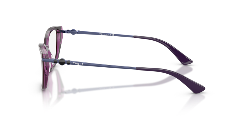 VOGUE PLASTIC VIOLET CATEYE FULL FRAME