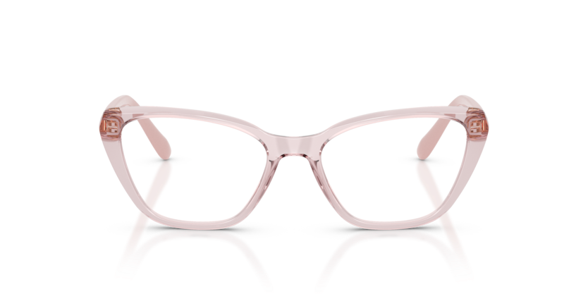 VOGUE PLASTIC TRANSPARENT PINK CATEYE FULL FRAME