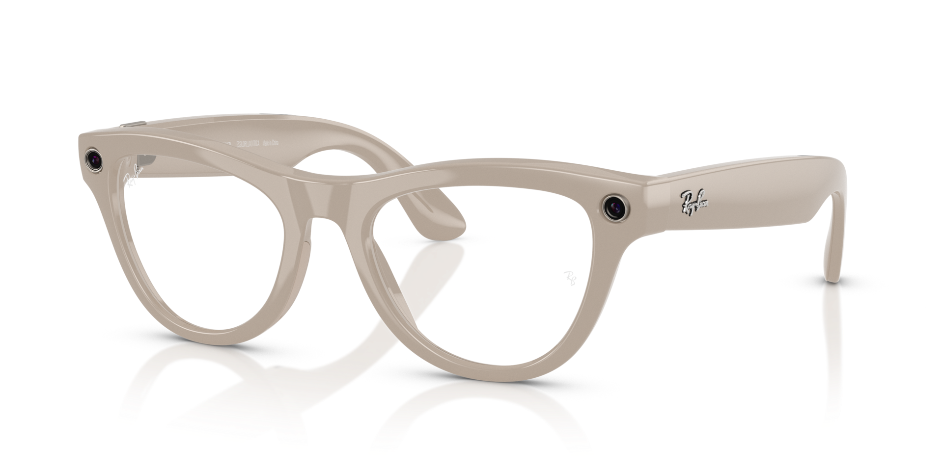 RAY-BAN | META SKYLER SHINY CHALKY GREY TRANSITION  Sunglass