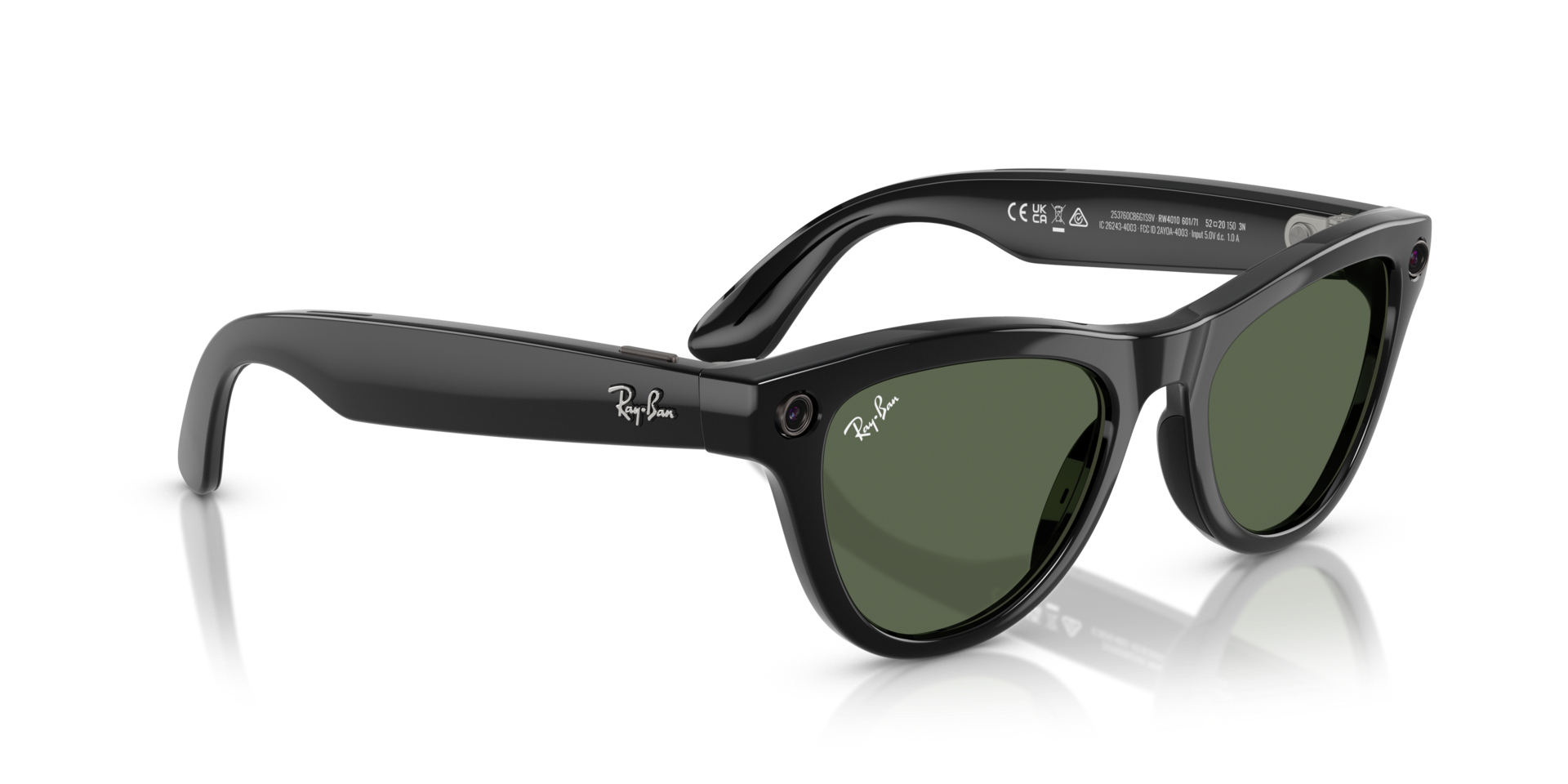 RAY-BAN | META SKYLER SHINY BLACK