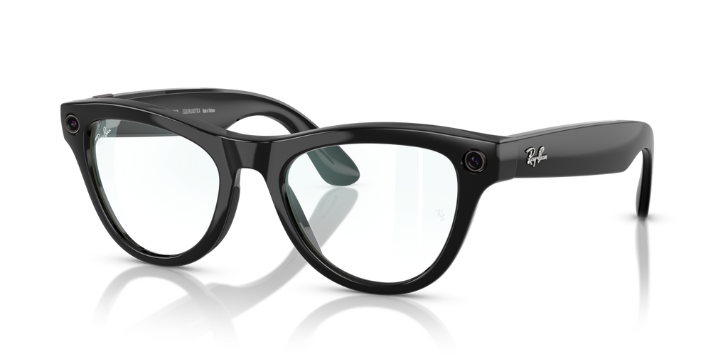 RAY-BAN | META SKYLER SHINY BLACK hover image