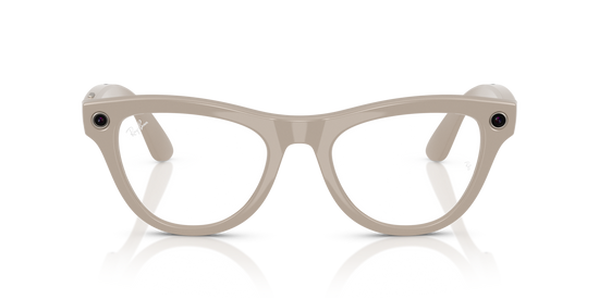 RAY-BAN | META SKYLER SHINY CHALKY GREY TRANSITION  Sunglass