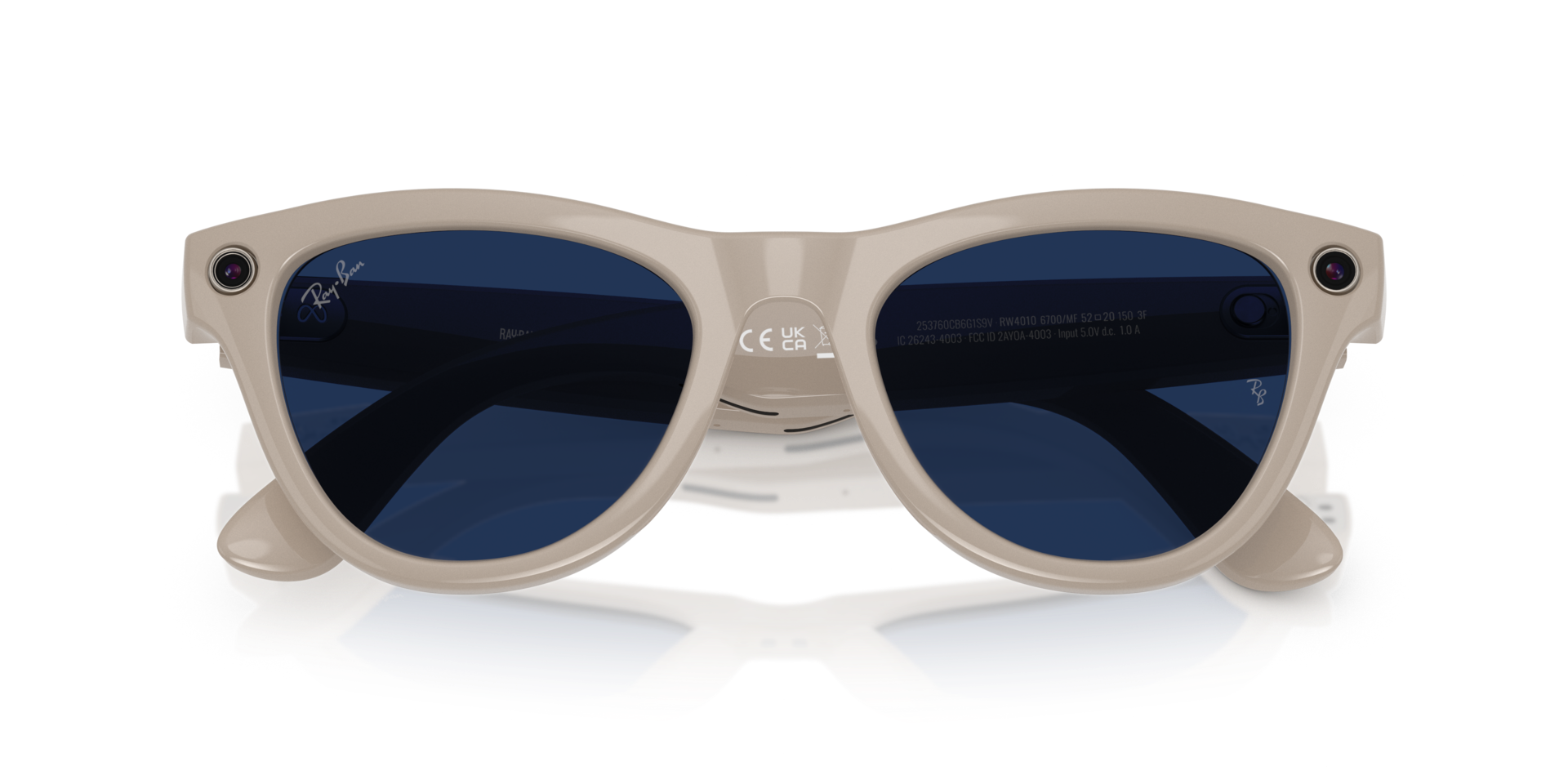 RAY-BAN | META SKYLER SHINY CHALKY GREY TRANSITION  Sunglass