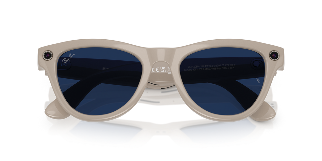 RAY-BAN | META SKYLER SHINY CHALKY GREY TRANSITION  Sunglass hover image