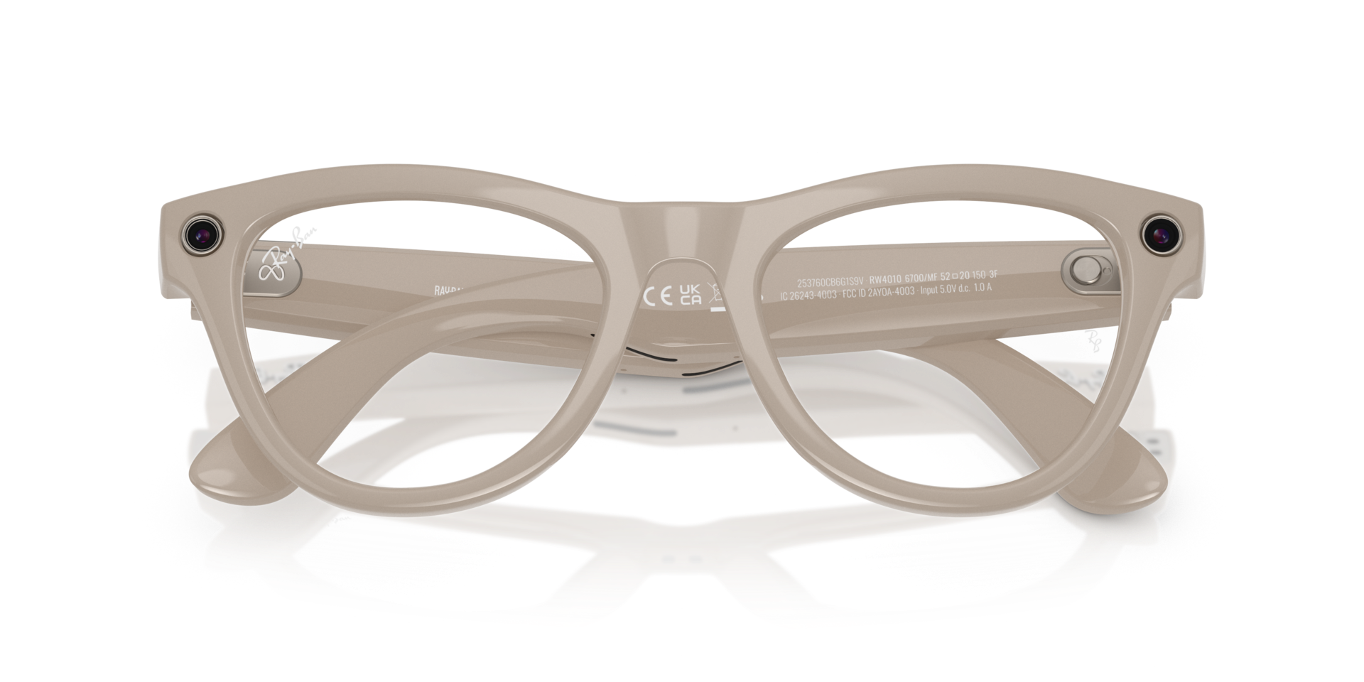 RAY-BAN | META SKYLER SHINY CHALKY GREY TRANSITION  Sunglass