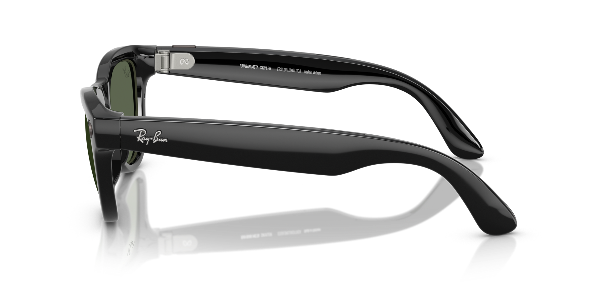 RAY-BAN | META SKYLER SHINY BLACK