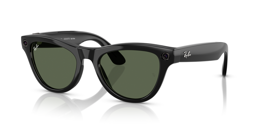 RAY-BAN | META SKYLER SHINY BLACK hover image