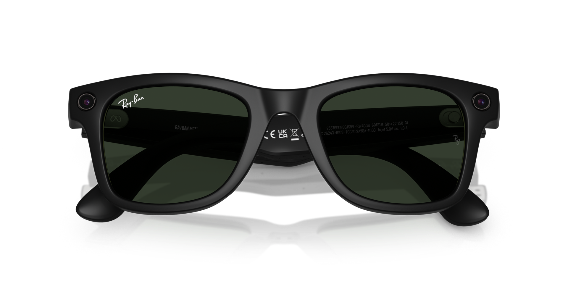 RAY-BAN | META WAYFARER MATTE BLACK Transition
