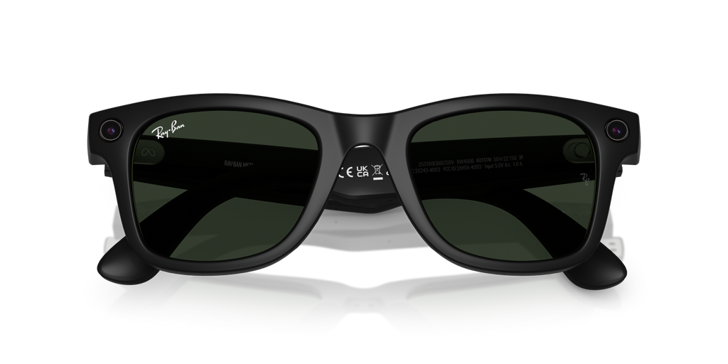 RAY-BAN | META WAYFARER MATTE BLACK Transition hover image