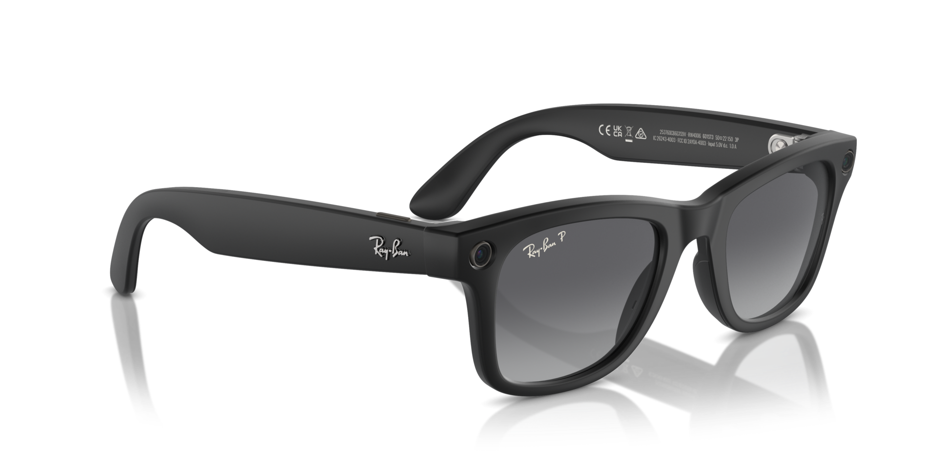 RAY-BAN | META WAYFARER MATTE BLACK Polarised