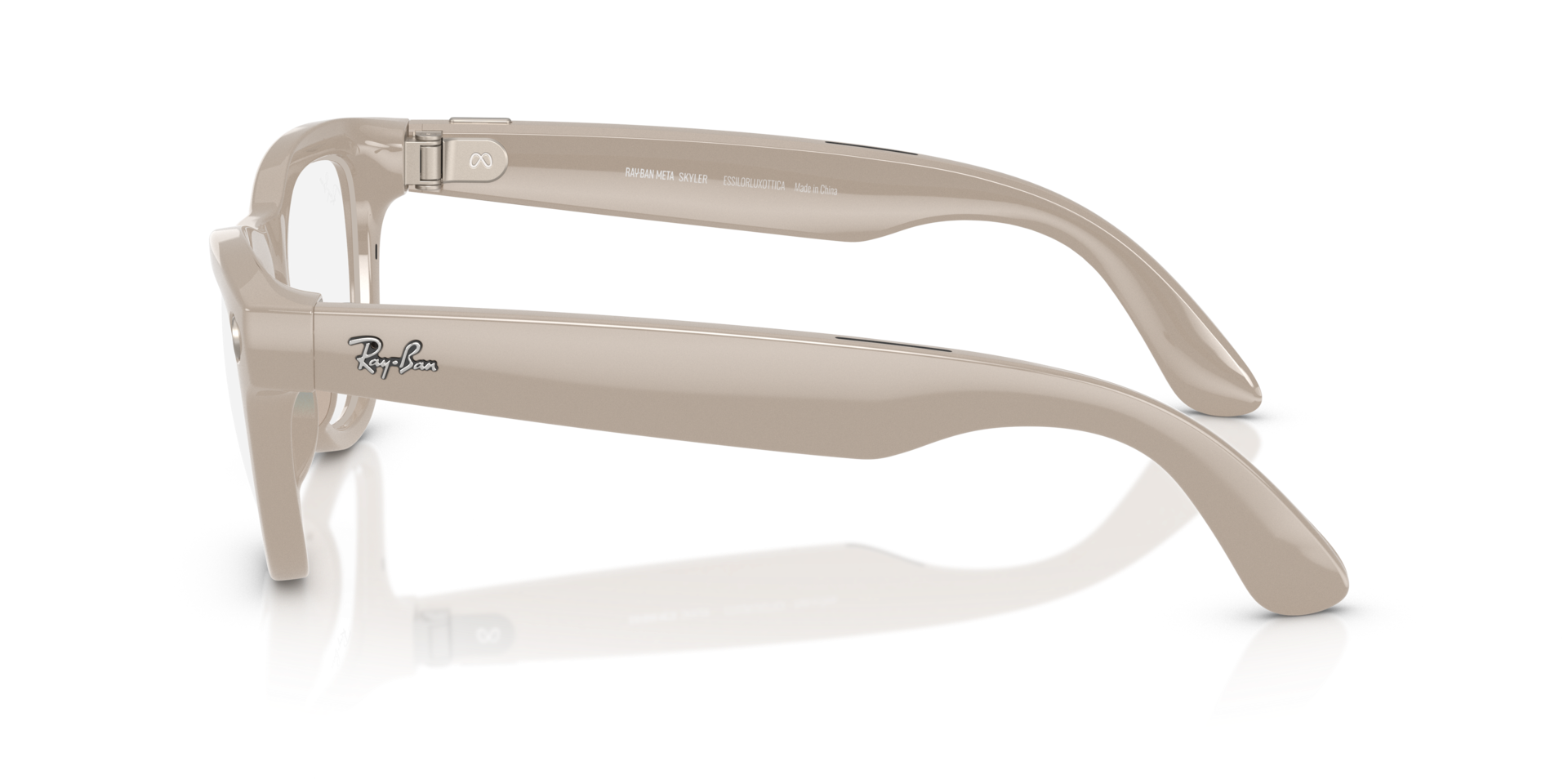 RAY-BAN | META SKYLER SHINY CHALKY GREY TRANSITION  Sunglass