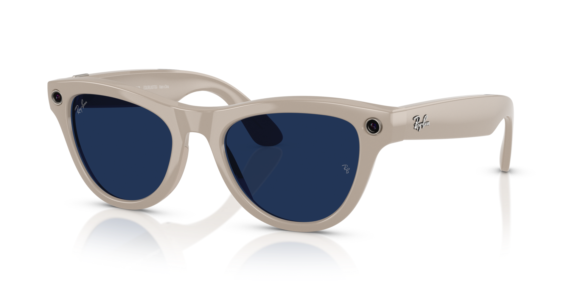RAY-BAN | META SKYLER SHINY CHALKY GREY TRANSITION  Sunglass