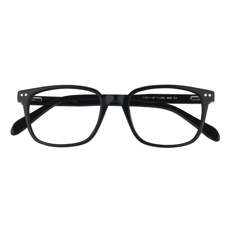 ROSVIN BUGS PLASTIC BLACK SQUARE FULL FRAME
