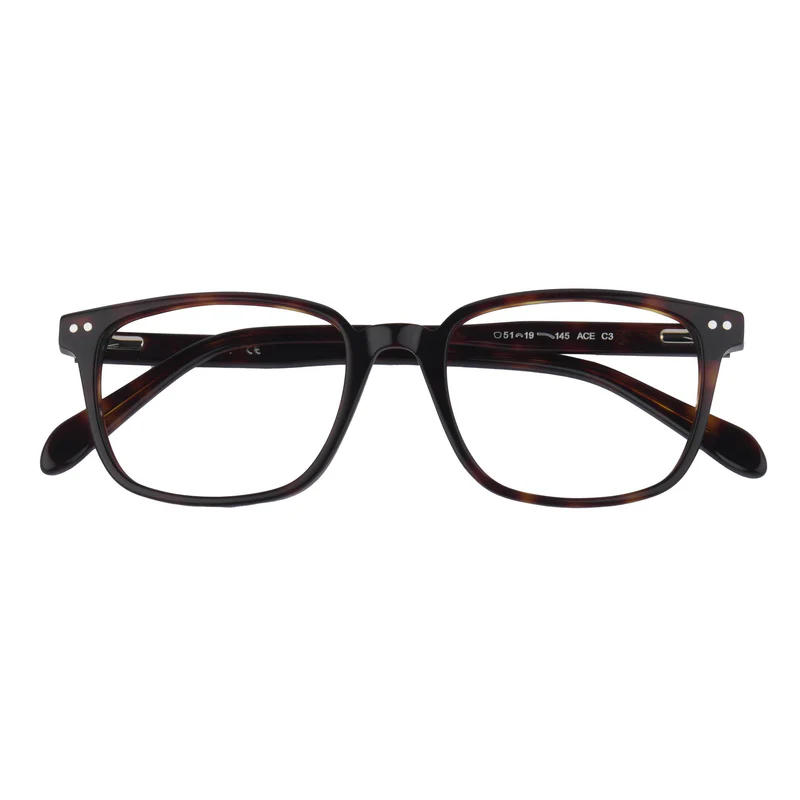 ROSVIN BUGS PLASTIC TORTOISE SQUARE FULL FRAME