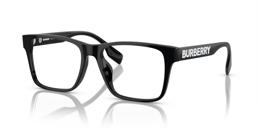 BURBERRY PLASTIC SQUARE BLACK FULL FRAME