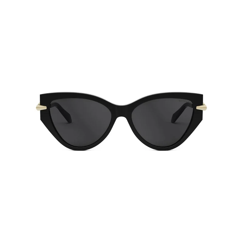 BVLGARI PLASTIC CATEYE BLACK FULL SUNGLASS