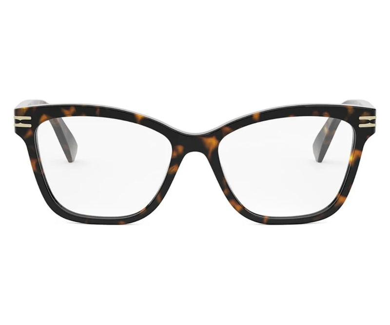 BVLGARI PLASTIC CATEYE BROWN HAVANA FULL FRAME