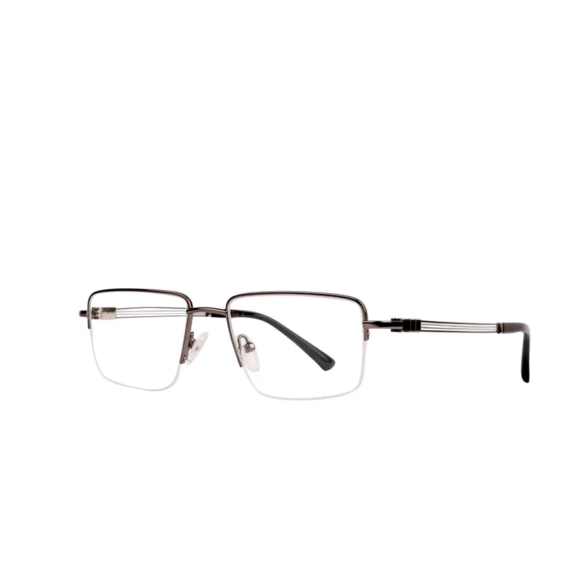 ROSVIN BUGS METAL GREY SQUARE SEMI RIM FRAME
