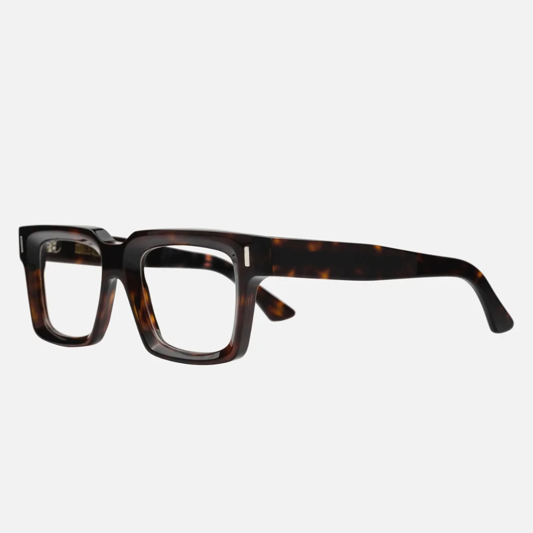 CUTTLER & GROSS PLASTIC DARK TORTOISE SQUARE FULL FRAME