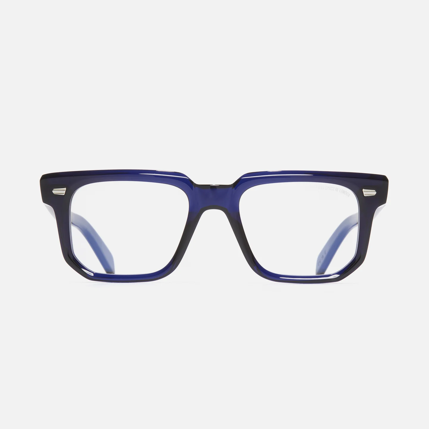 CUTTLER & GROSS PLASTIC NAVY BLUE SQUARE FULL FRAME