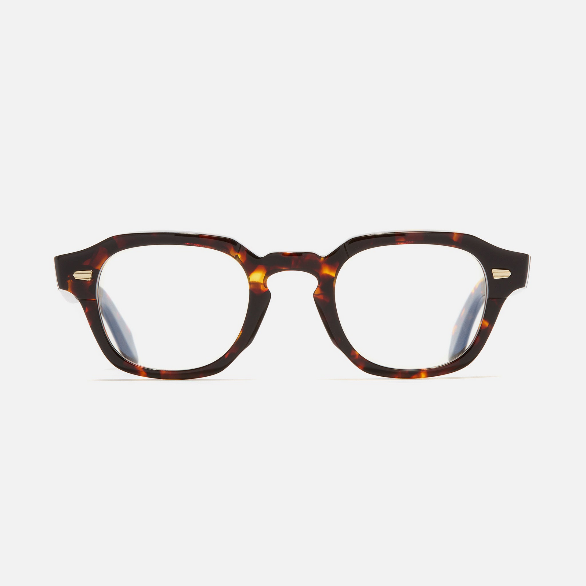 CUTTLER & GROSS PLASTIC DARK TURTLE ROUND FULL FRAME