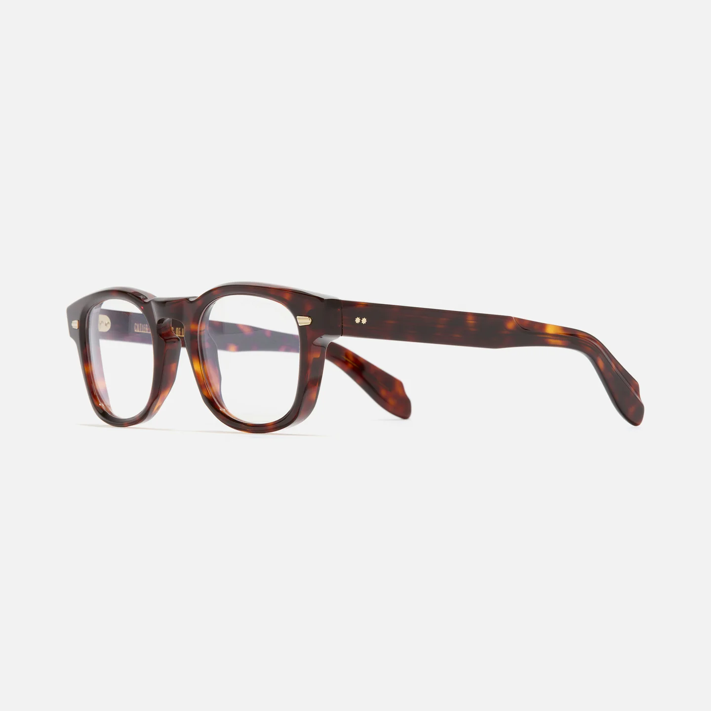 CUTTLER & GROSS PLASTIC DARK TORTOISE ROUND FULL FRAME