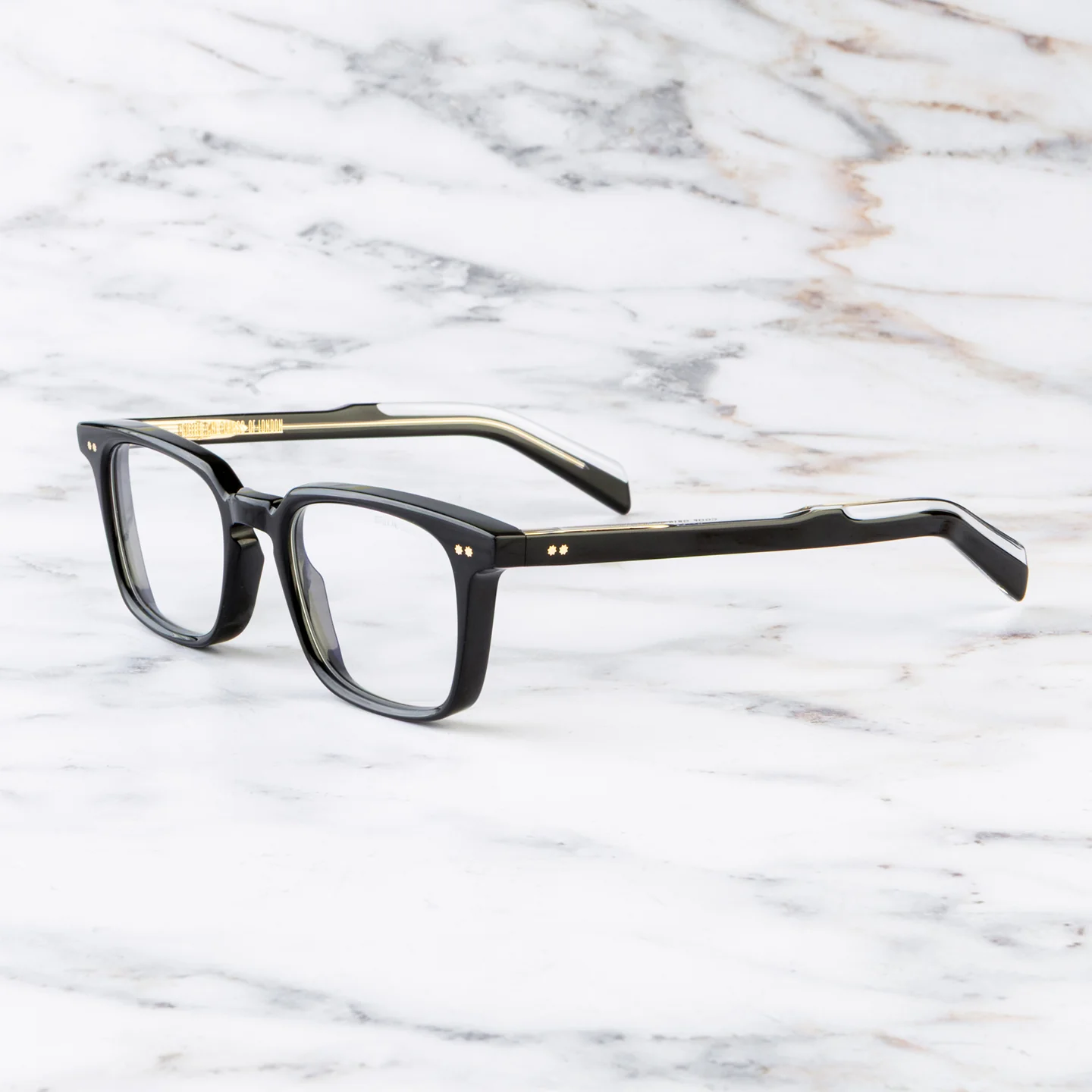 CUTTLER & GROSS PLASTIC BLACK SQUARE FULL FRAME