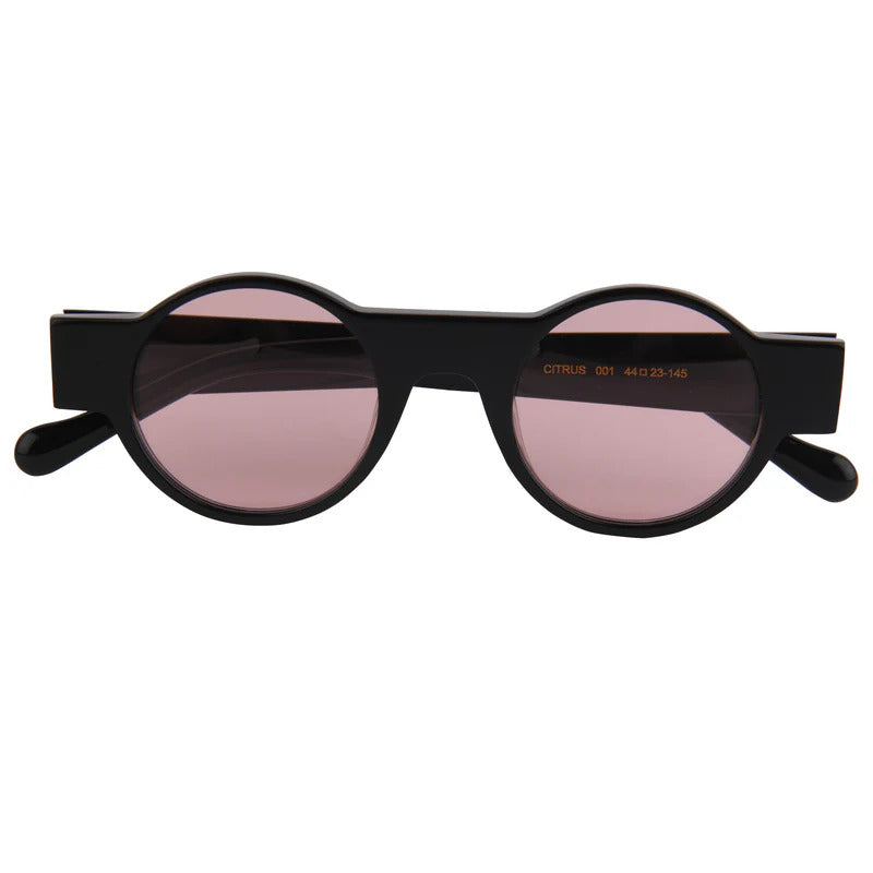 ROSVIN BUGS PLASTIC ROUND BLACK FULL SUNGLASS